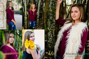 Alana Senior Picture Bamboo Grove Rollins College