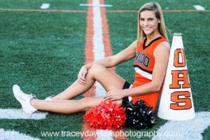 Senior Cheer Leader portrait.