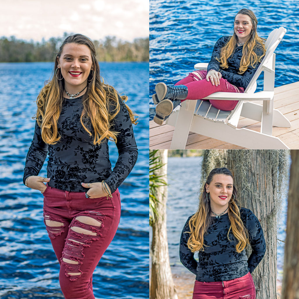 Senior pictures, lake senior, Lake Pickett, pictures, natural senior pictures